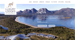 Desktop Screenshot of luxurylodgesofaustralia.com.au